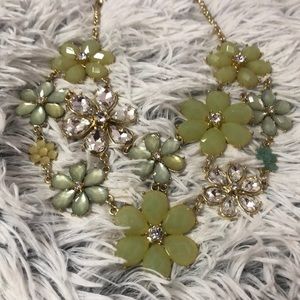 Green Statement Necklace